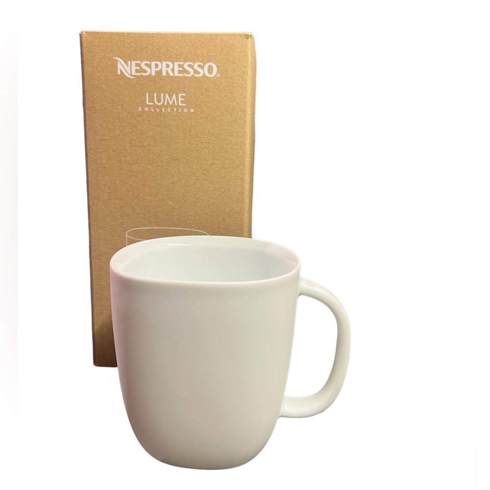 Nespresso Lume large Coffee cups BNIB